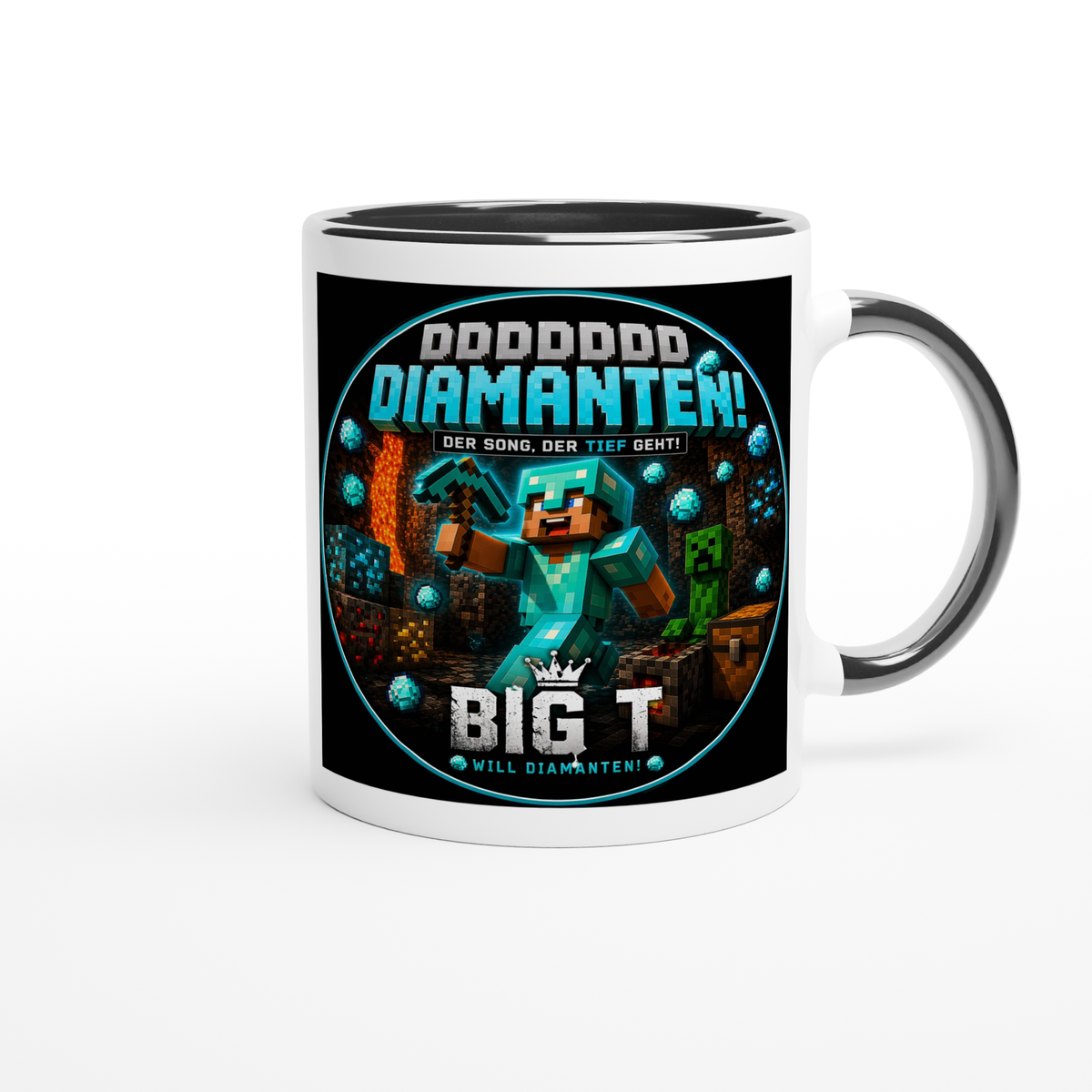 Big T braucht DDDDDDDDiamanten (feat. Paul) - Ceramic Mug