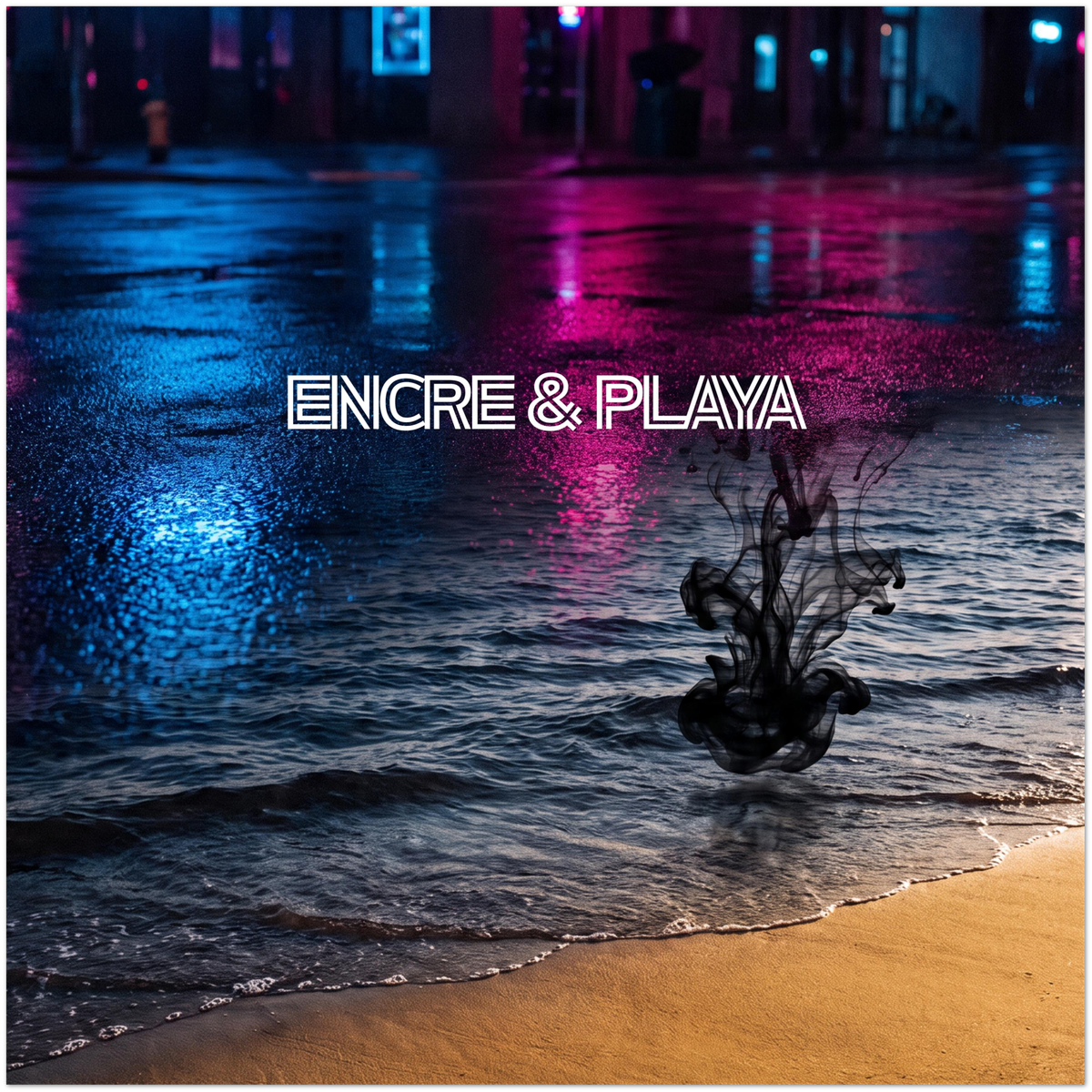 Encre & Playa - Fine Art Poster
