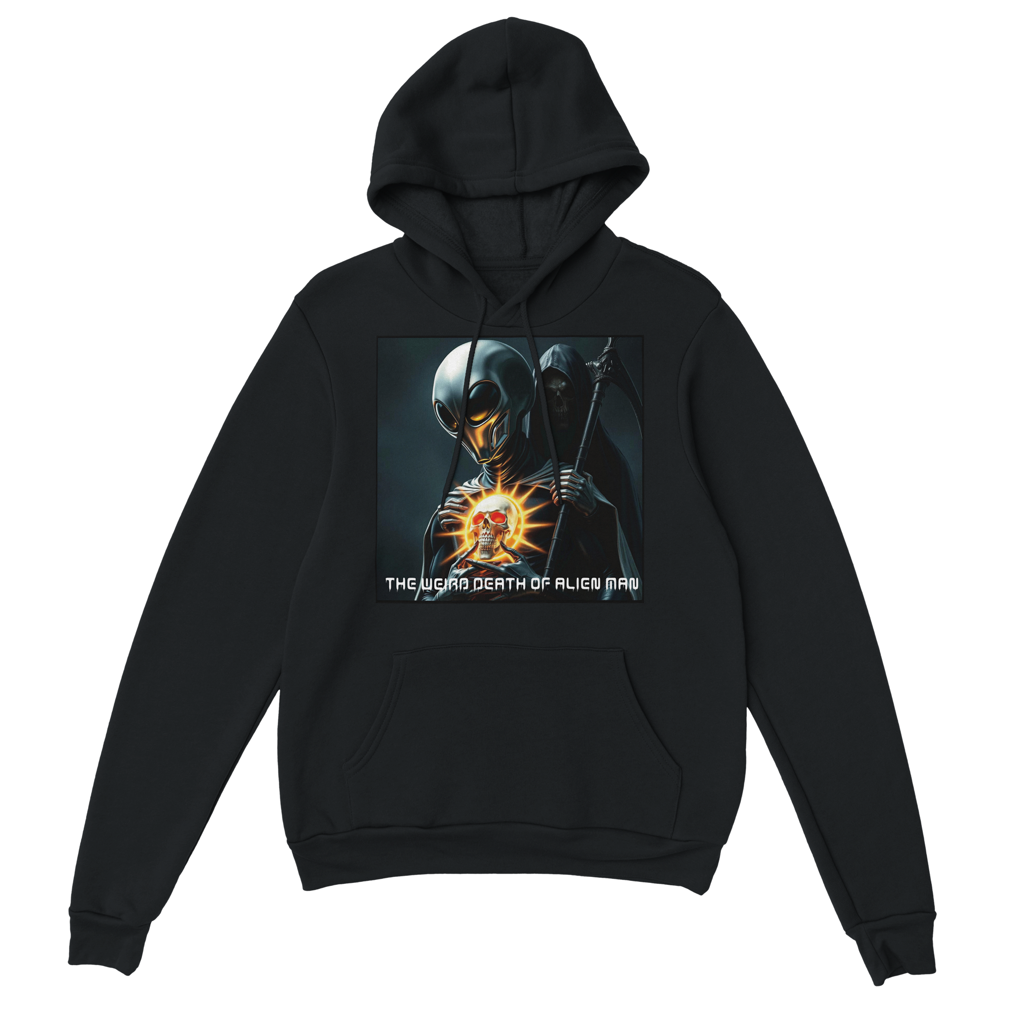 The Weird Death Of Alien Man - Classic Unisex Pullover Hoodie