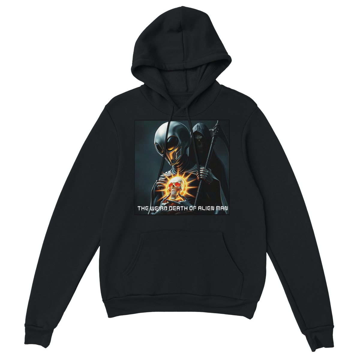The Weird Death Of Alien Man - Classic Unisex Pullover Hoodie