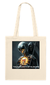 The Weird Death Of Alien Man - Tote bag