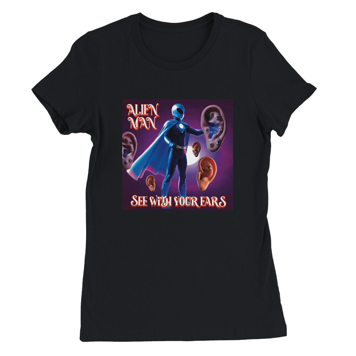 See With Your Ears - Women’s Cut T-Shirt