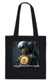 The Weird Death Of Alien Man - Tote bag