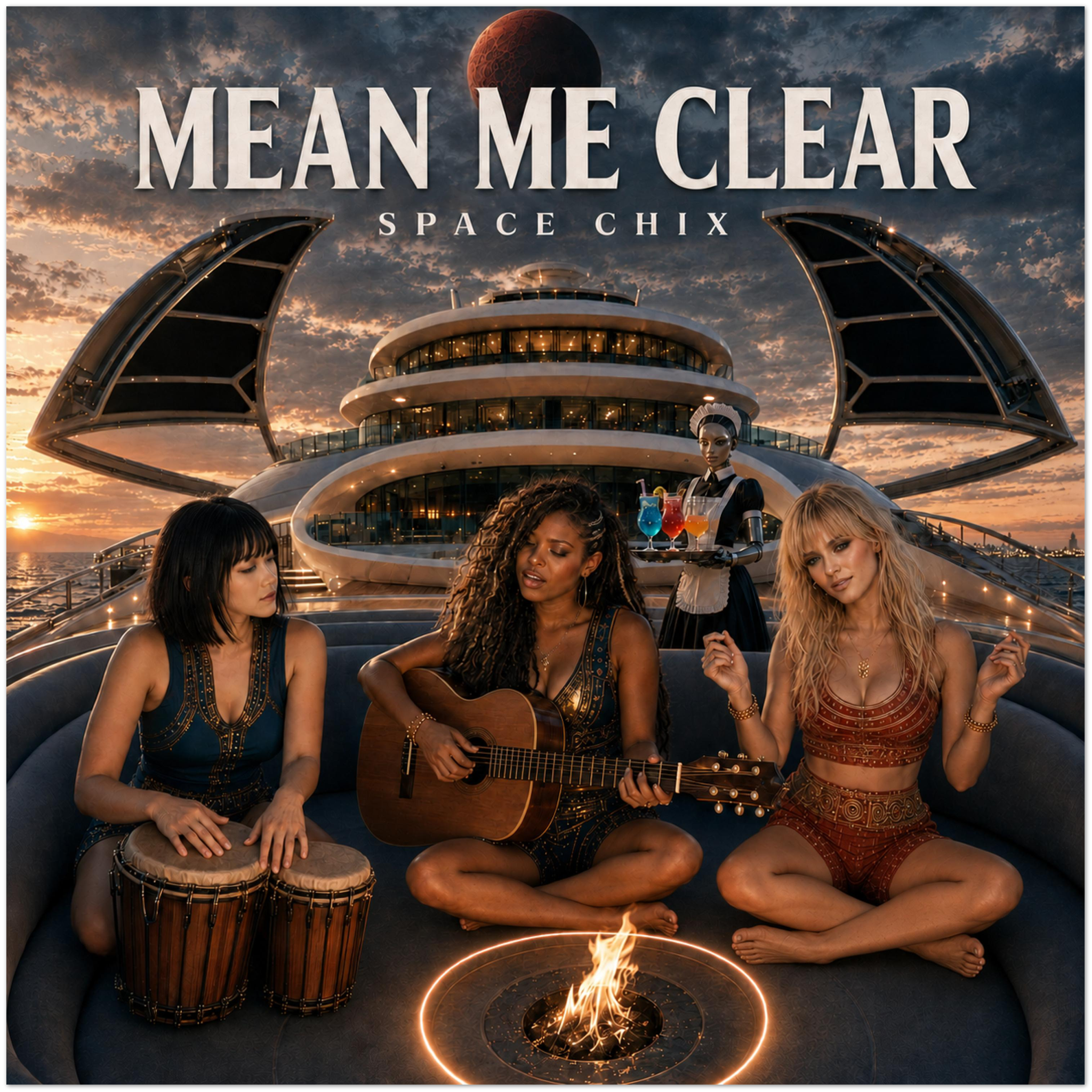 Mean Me Clear - Fine Art Poster