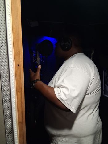 Manna in the studio
