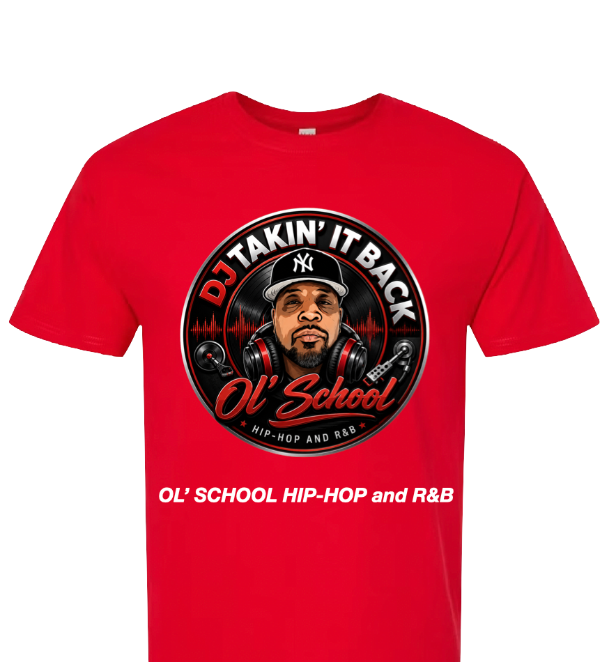 DJ Takin It Back T-Shirt (Red)
