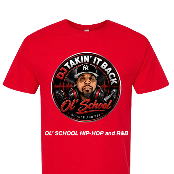 DJ Takin It Back T-Shirt (Red)
