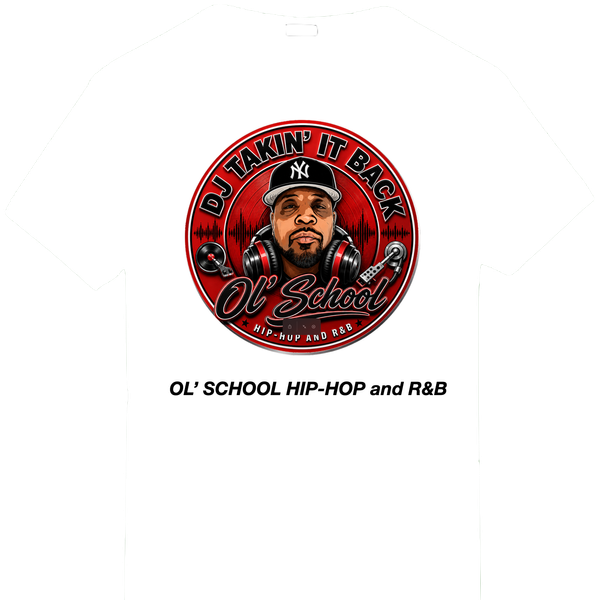 DJ Takin It Back T-Shirt (White)