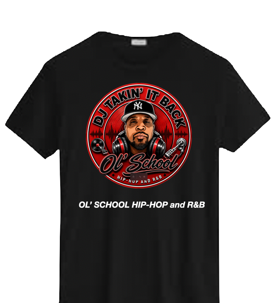 DJ Takin It Back T-Shirt (Black)