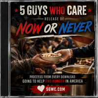 "Now or Never" recorded by "5 Guys Who Care" by 5 Guys Who Care