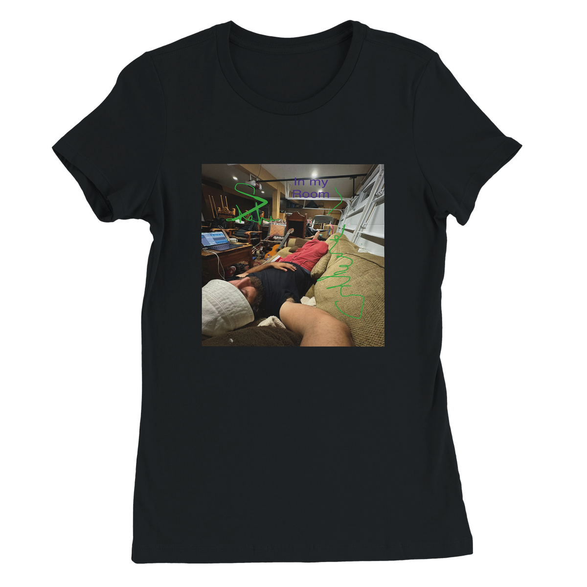 In my room - Women’s Cut T-Shirt