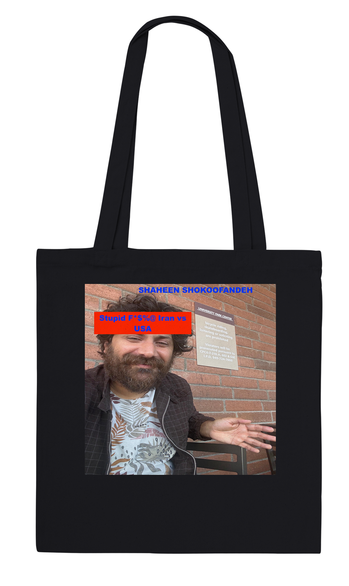 Stupid F*$%@ Iran vs USA - Tote bag