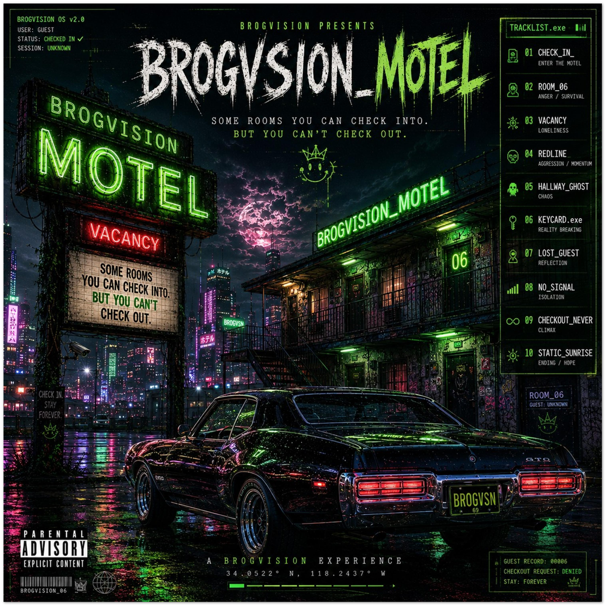 BROGVISION_MOTEL - Fine Art Poster