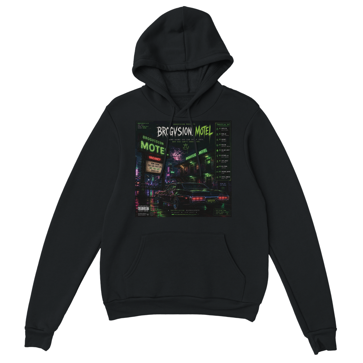 BROGVISION_MOTEL - Classic Unisex Pullover Hoodie
