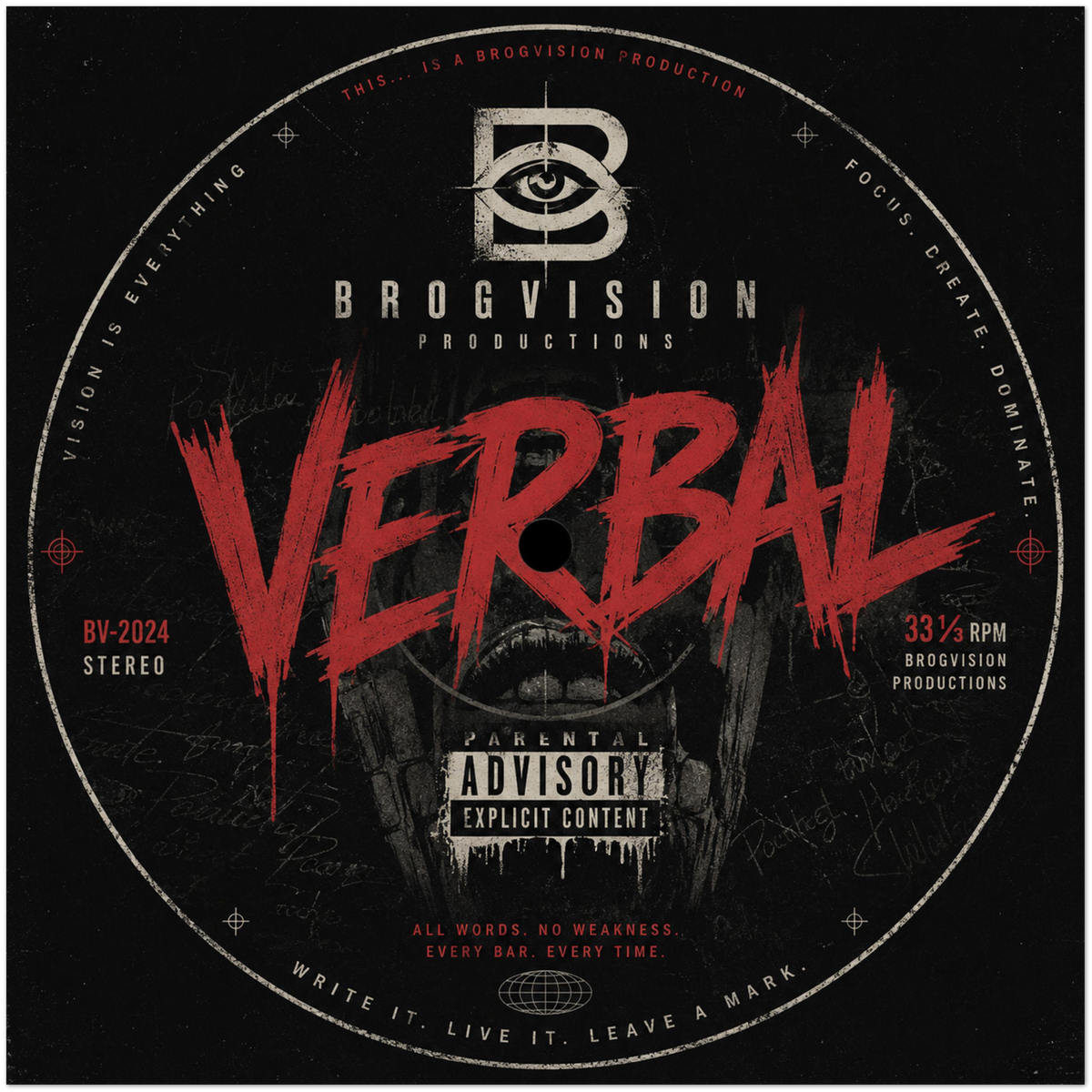 Verbal - Fine Art Poster