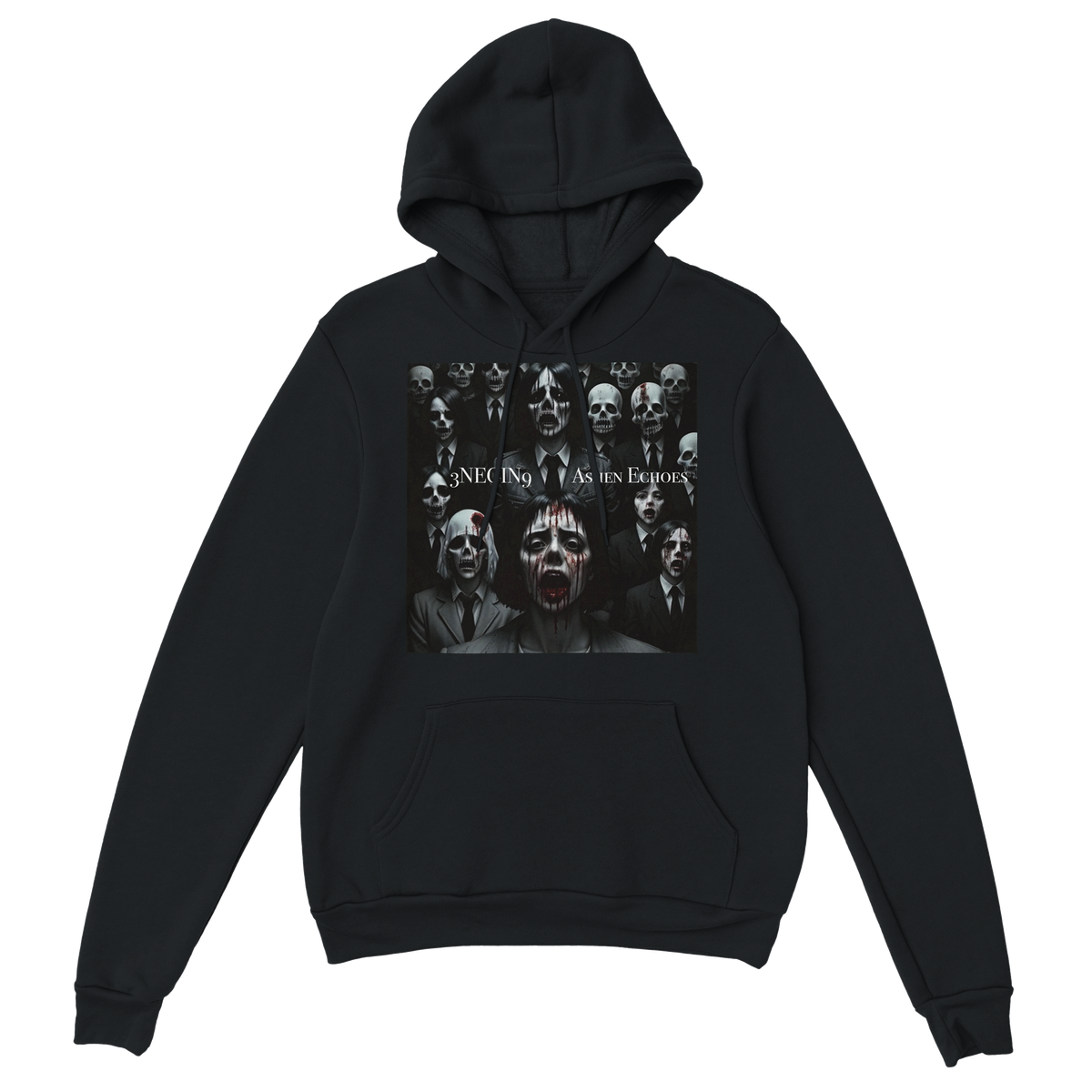 Ashen Echoes - Classic Unisex Pullover Hoodie