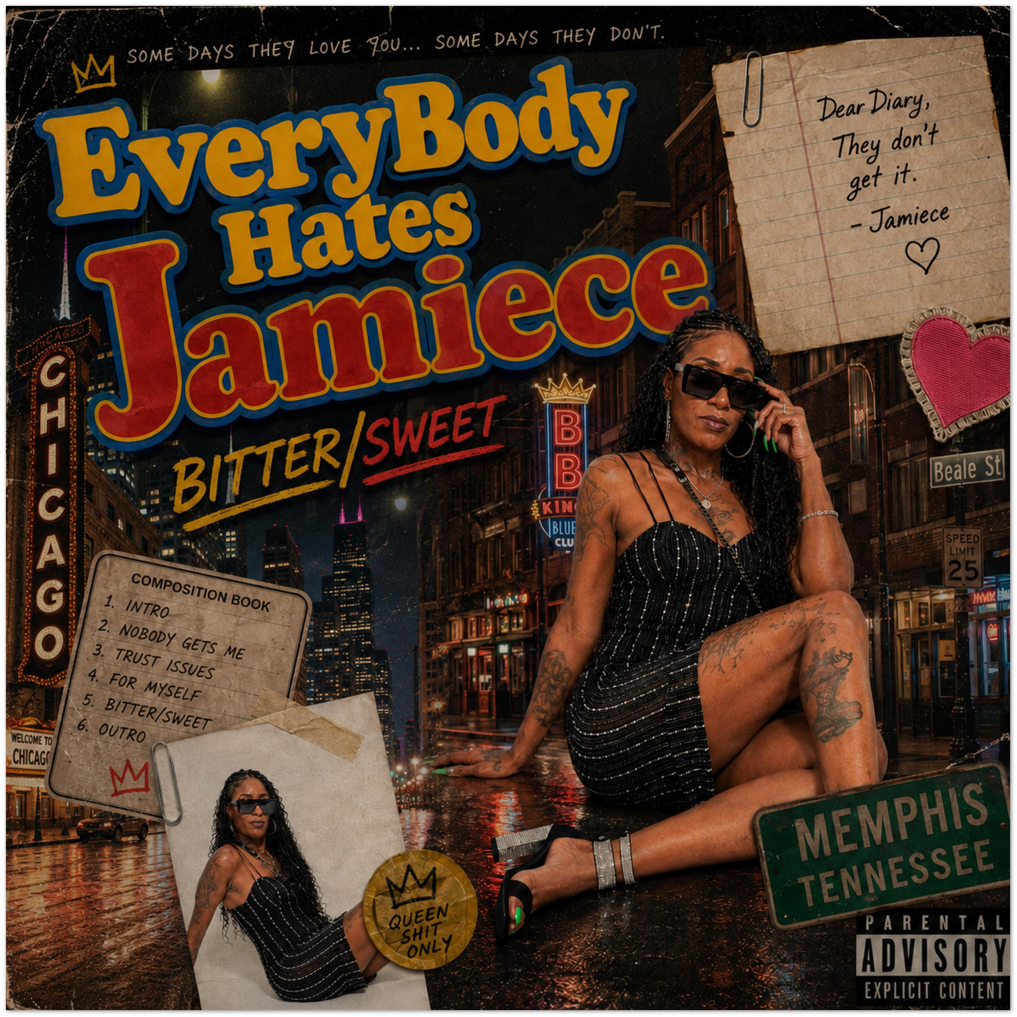 EverbodyHatesJamiece - Fine Art Poster