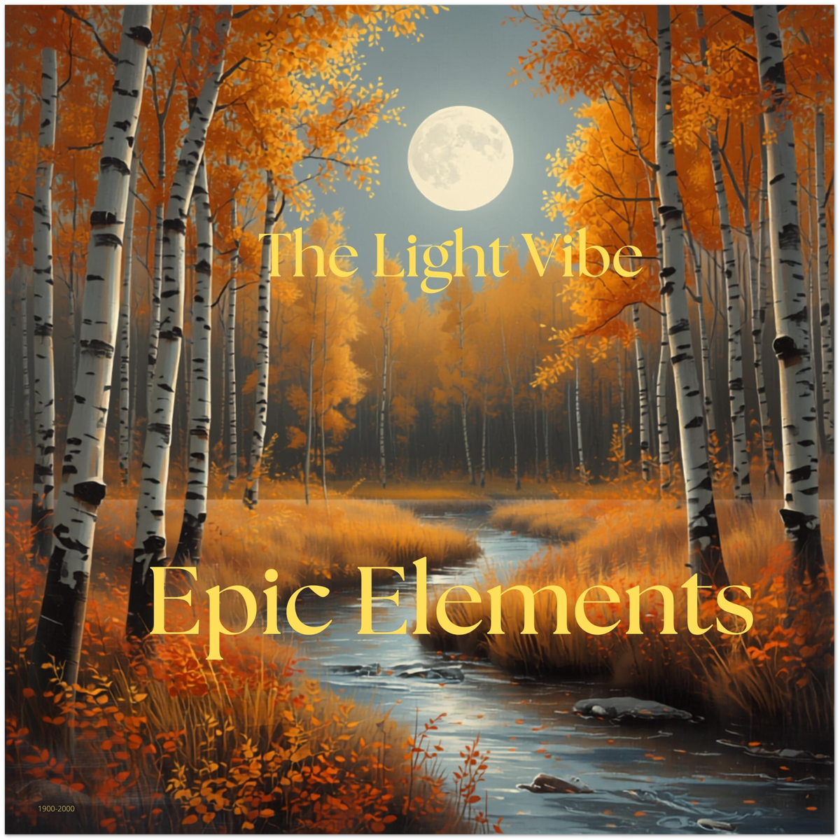 The Light Vibe Epic Elements - Fine Art Poster