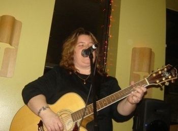 Performing at The Perch Cafe, Brooklyn, NY
