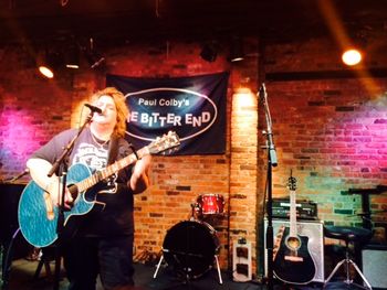 The Bitter End performance...NY's legendary venue
