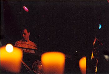 Gig by candlelight. How romantic.
