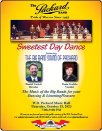 Tania sings with the Big Band Sound of Packard ♥️Sweetest Day Dance 