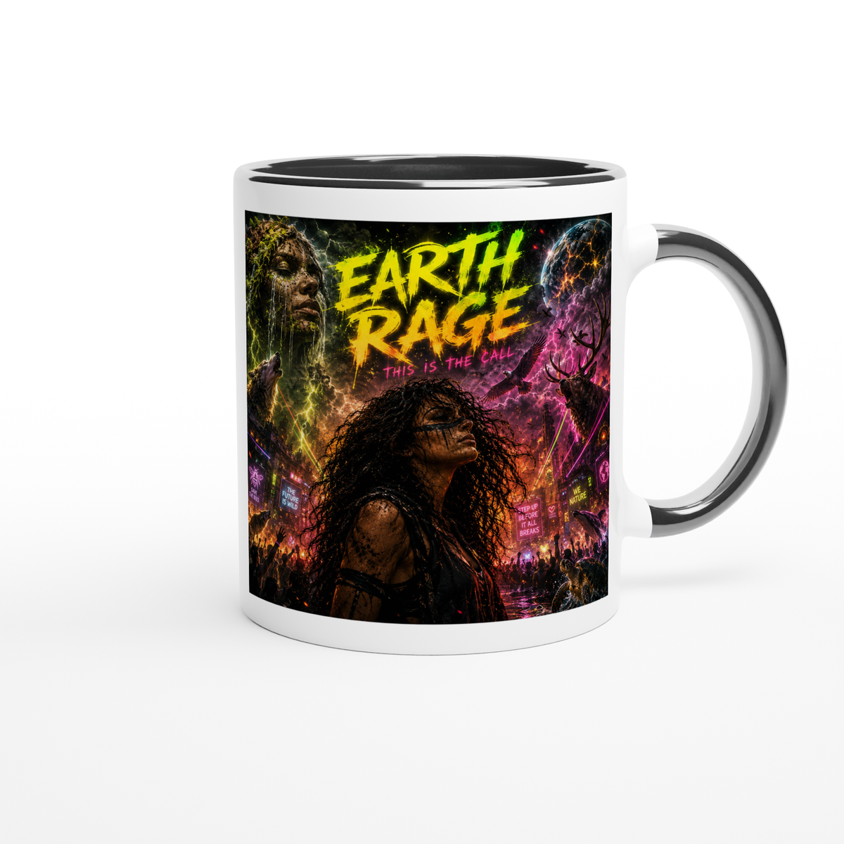 Earth rage - Ceramic Mug