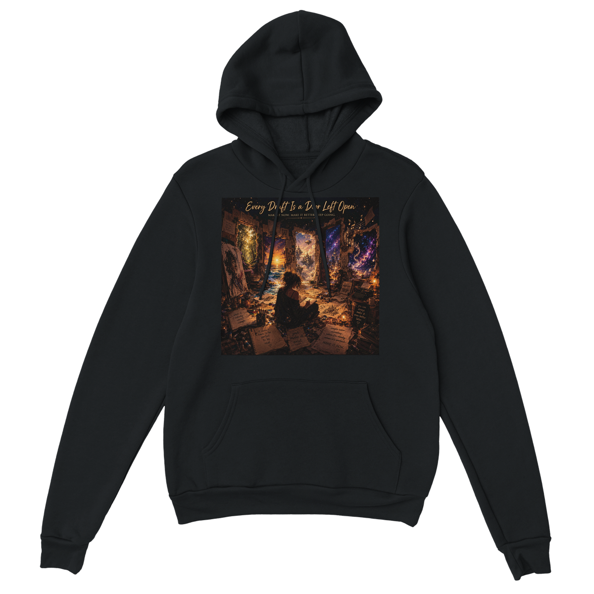 Every draft is a door left open - Classic Unisex Pullover Hoodie