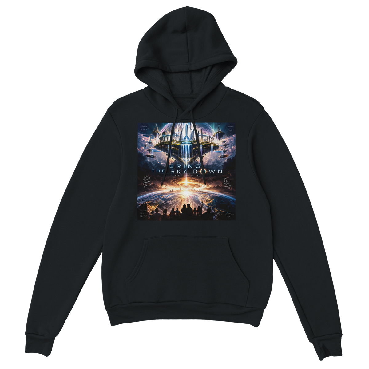 Bring the sky down - Classic Unisex Pullover Hoodie