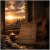 Shir HaMazal (GalileanAramaic most accurate dialect) - Fine Art Poster