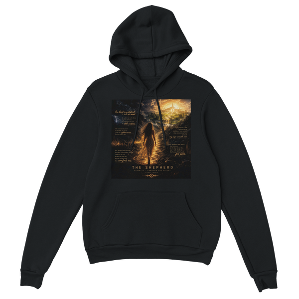 The lord is my shepherd with lyrics hoodie- Classic Unisex Pullover Hoodie