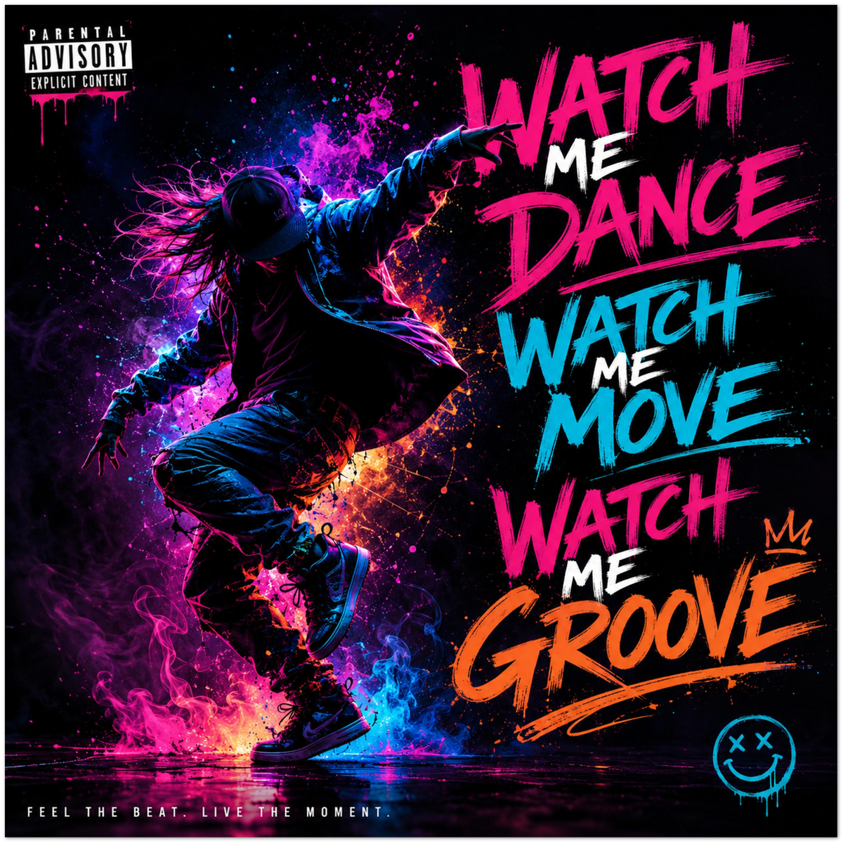 Dance move groove (Radio Edit) - Fine Art Poster