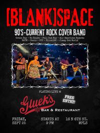 [blank]space Live @ Gluek's Restaurant & Bar