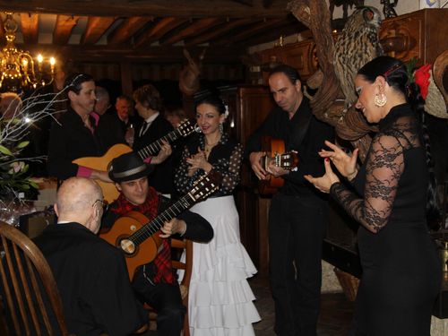Groupe de musique gipsy flamenco dans le Gard spécialisé rumba flamenca & gipsy. 30 ans d'expérience, danseuses flamenco, mariages, cocktails à Nîmes, Alès, Uzès.
