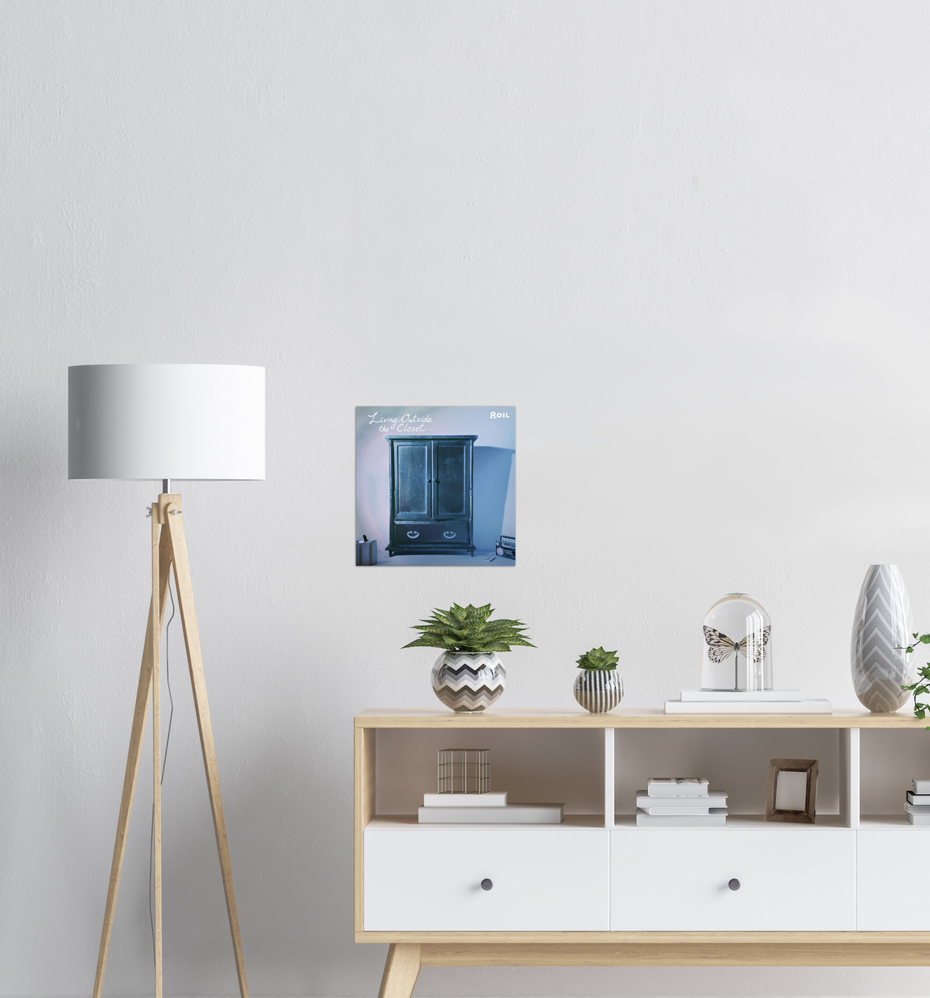 Living Outside the Closet - Fine Art Poster