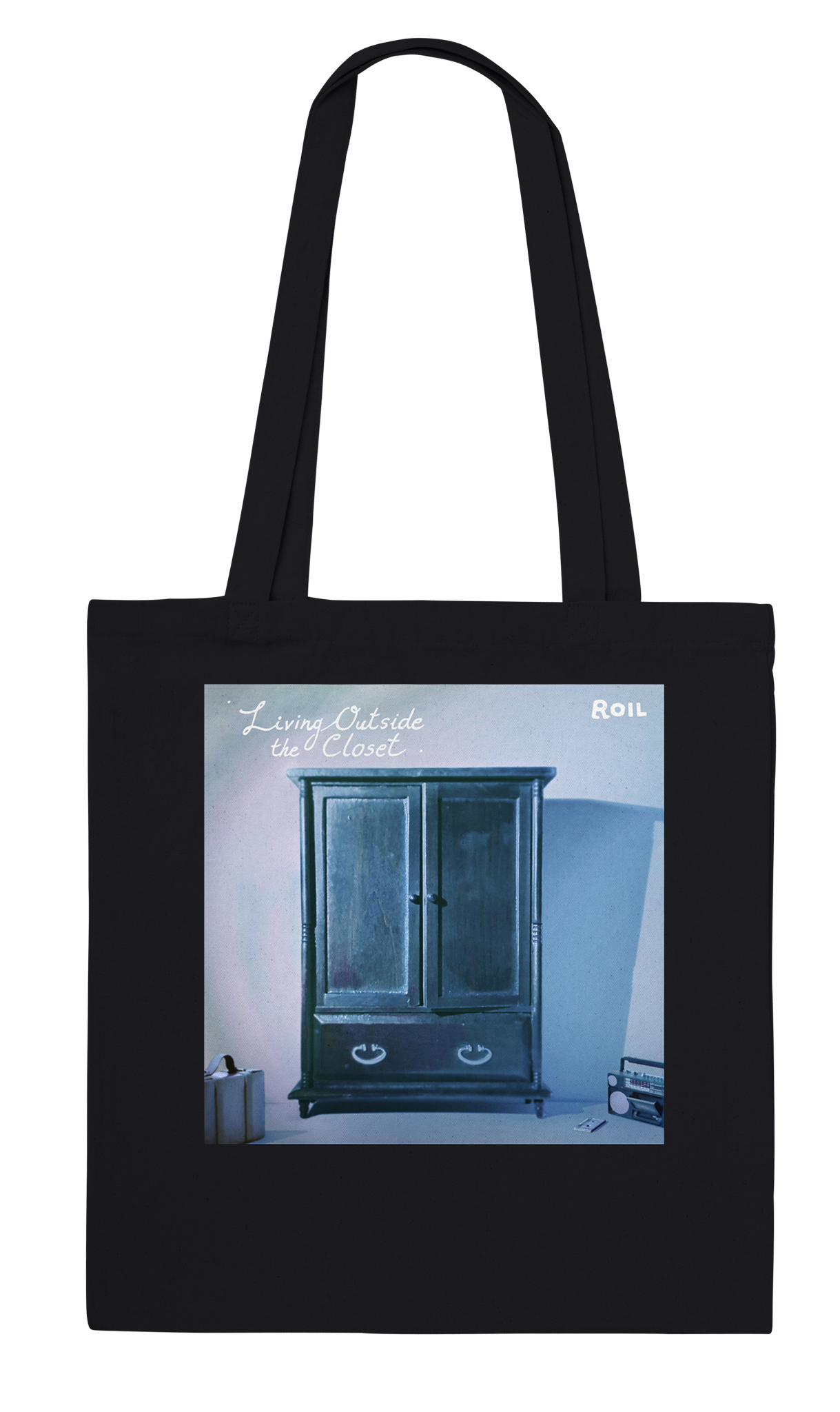 Living Outside the Closet - Tote bag