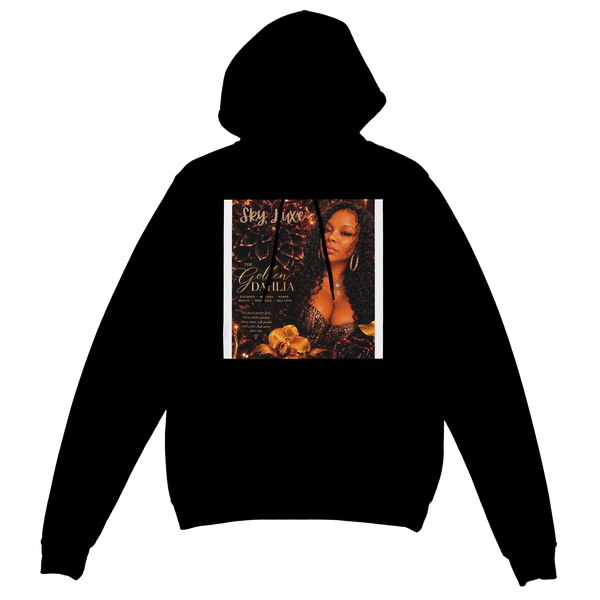 The Golden Dahlia - Classic Unisex Pullover Hoodie