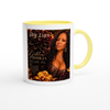 The Golden Dahlia - Ceramic Mug
