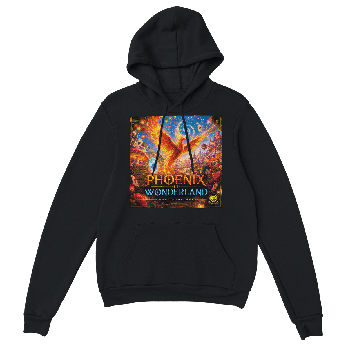 Phoenix in Wonderland - Classic Unisex Pullover Hoodie