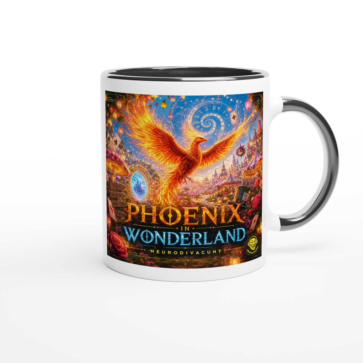 Phoenix in Wonderland - Ceramic Mug