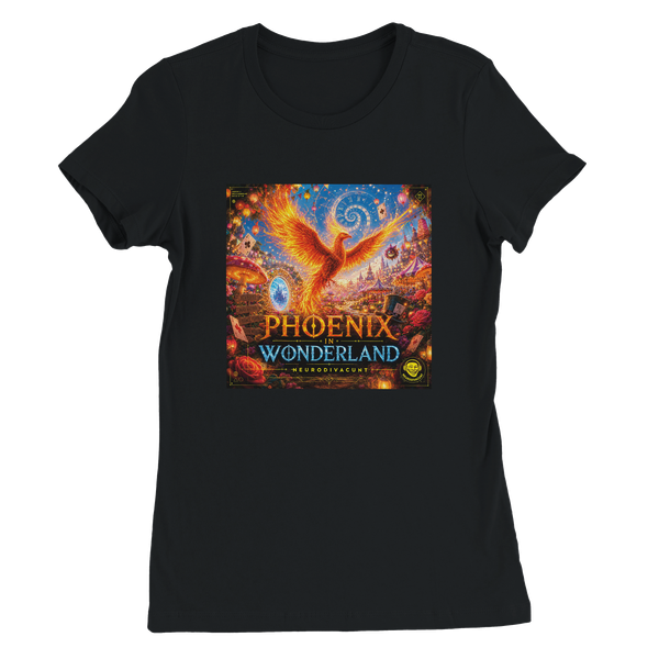 Phoenix in Wonderland - Women’s Cut T-Shirt