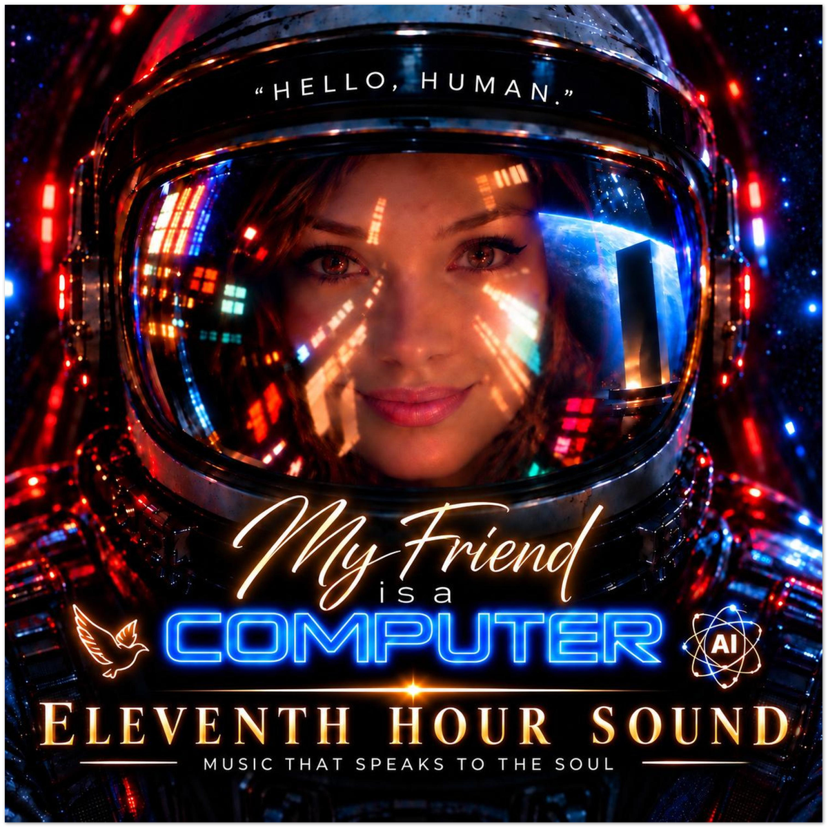 My Friend is a Computer - Fine Art Poster