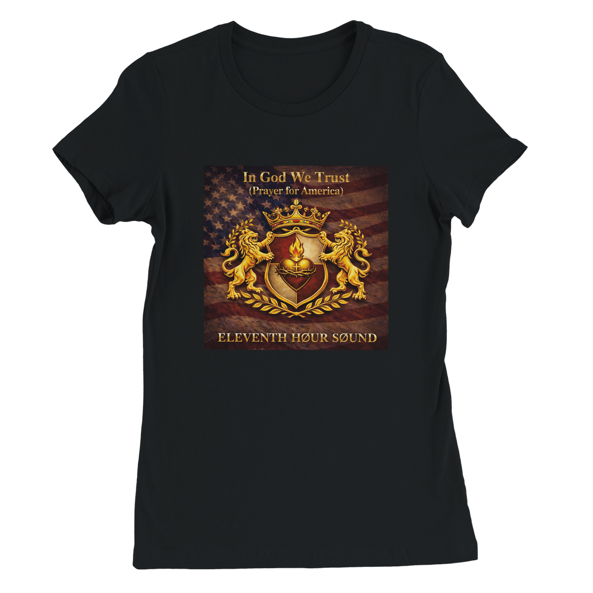 In God We Trust! (Prayer for America) - Women’s Cut T-Shirt