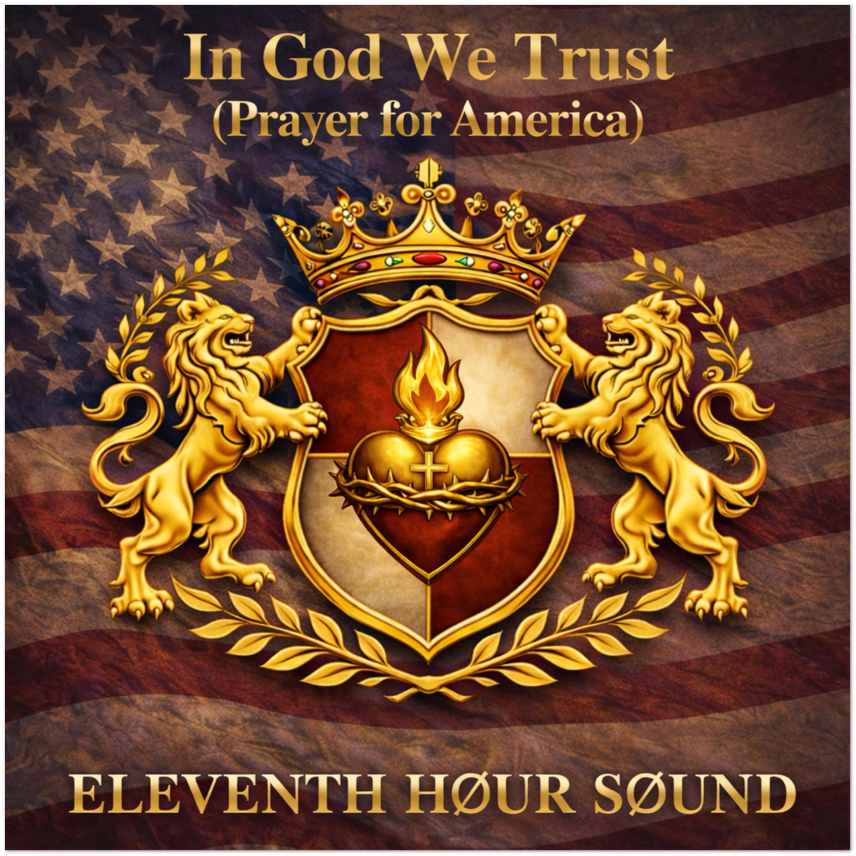 In God We Trust! (Prayer for America) - Fine Art Poster