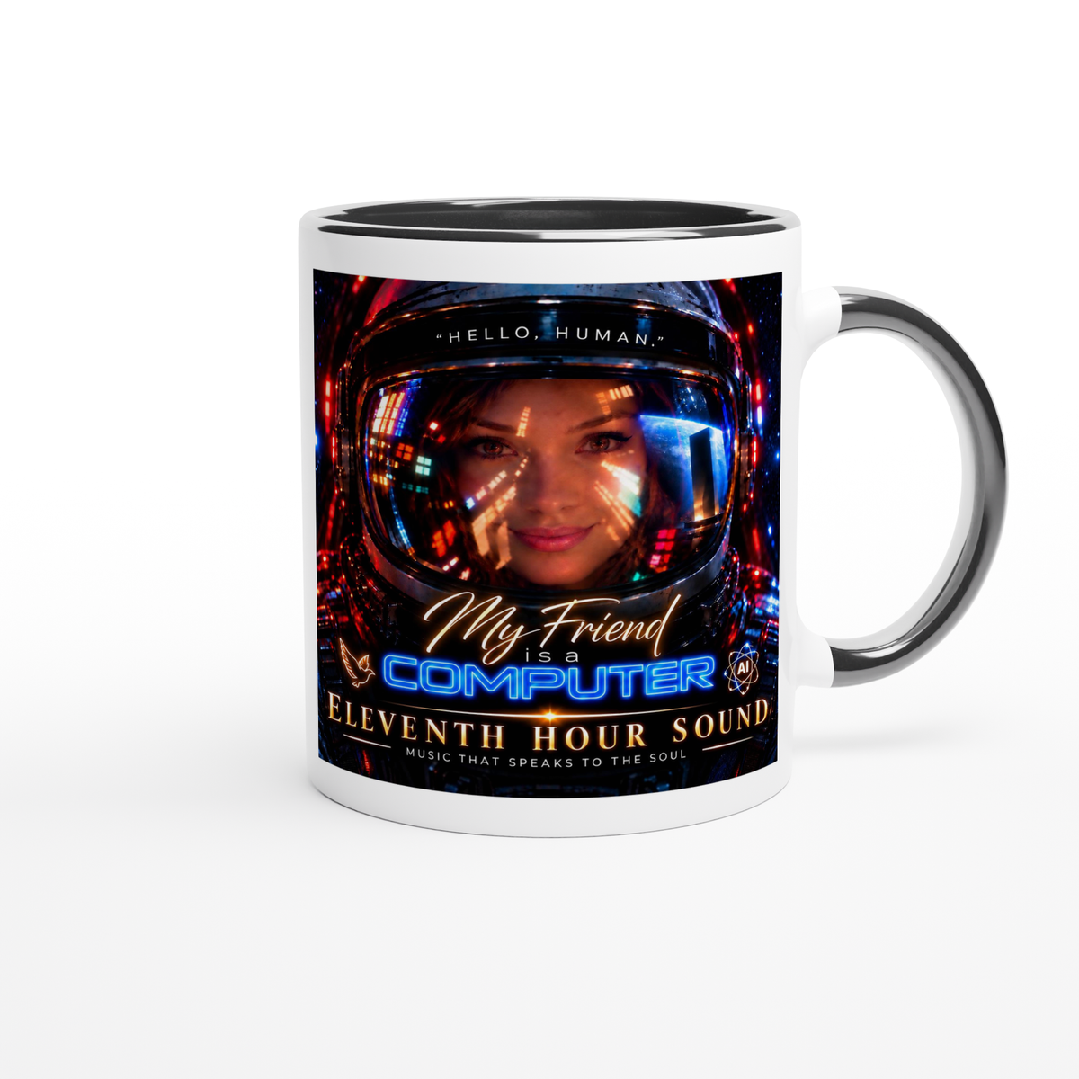 My Friend is a Computer - Ceramic Mug