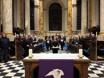 Come & Sing Evensong - Choir & Conductor Photo
