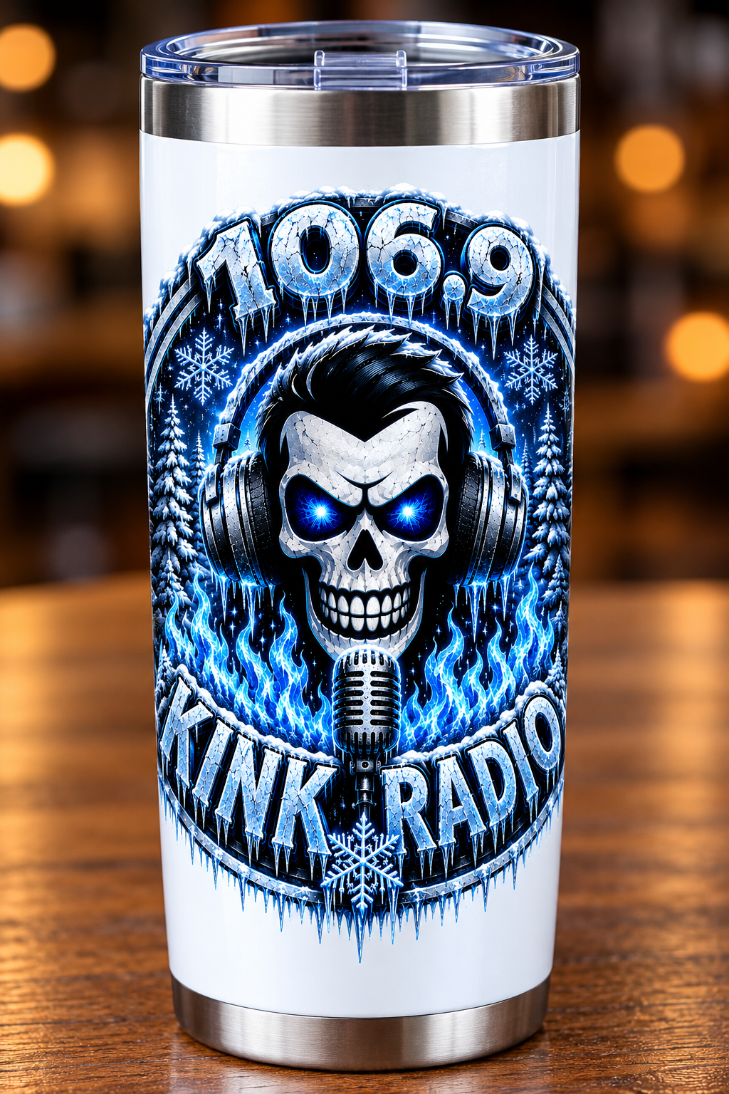 Kink Radio Icy Winter Tumbler