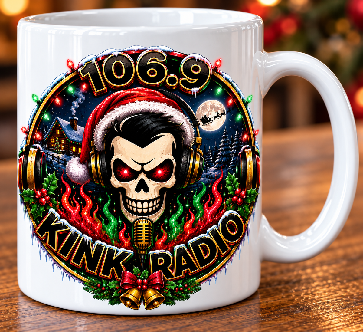 Kink Radio Christmas Mug