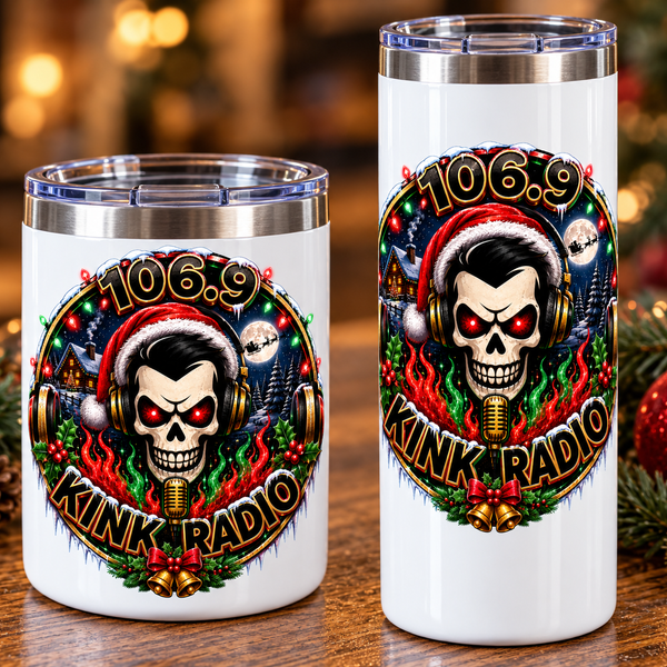 Kink Radio Christmas Tumbler