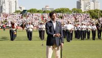 Himno Nacional en la Final del Abierto de Polo de Palermo 2014